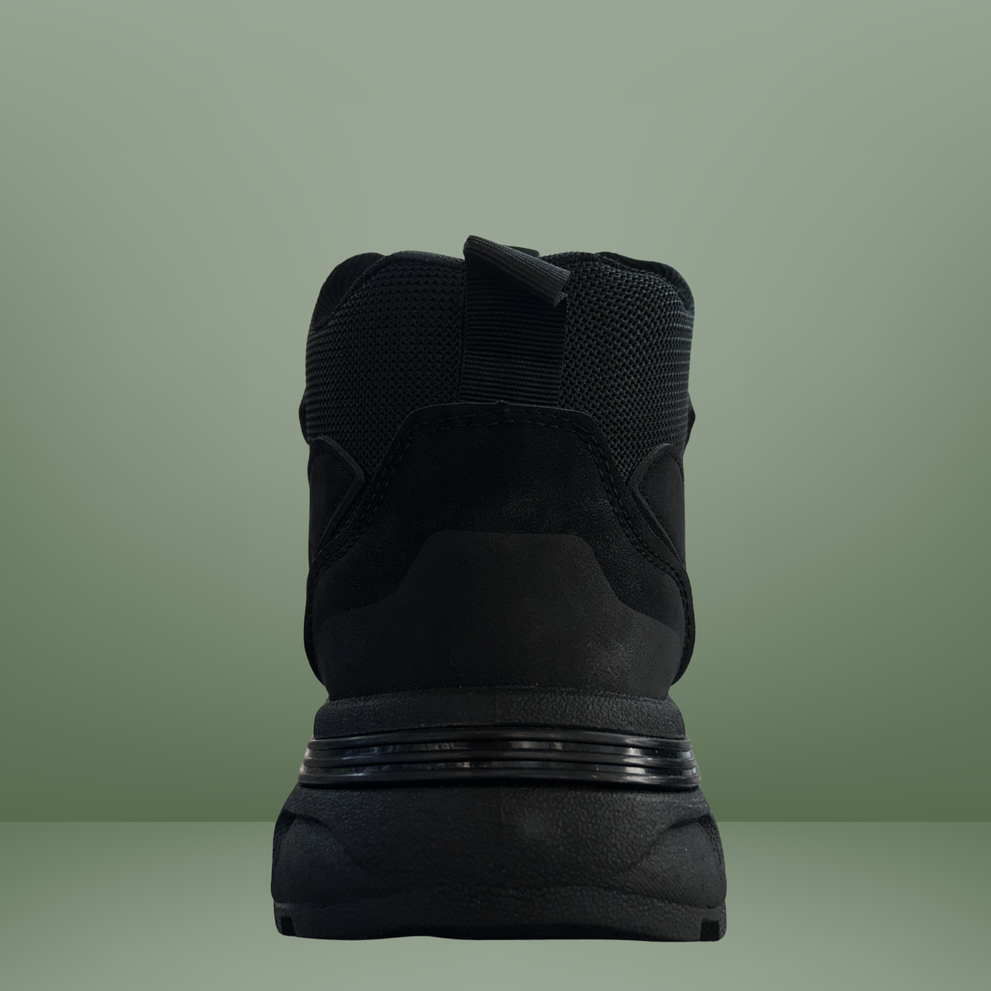 Bota casual para caballero via urbana- Negro-PSM31028