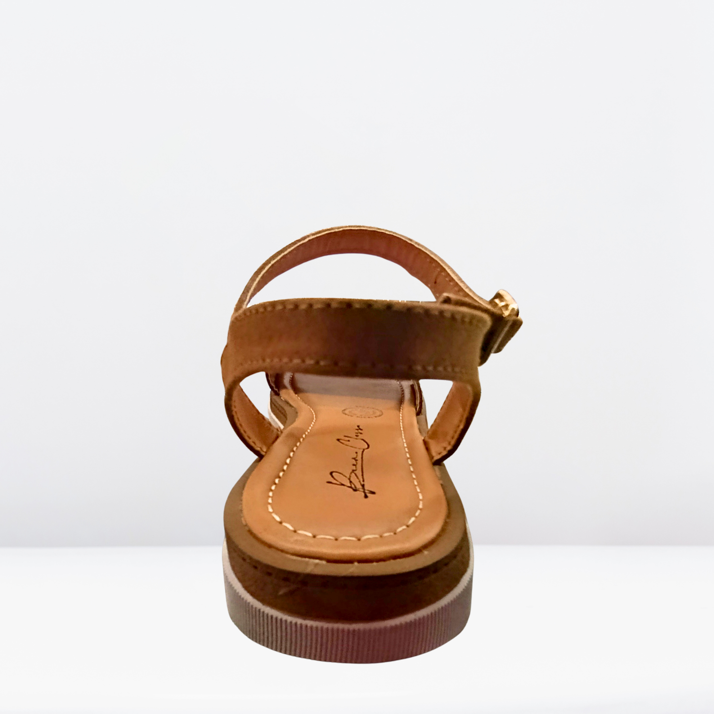 Sandalias Beenclass con detalles de tachuelas doradas-19881