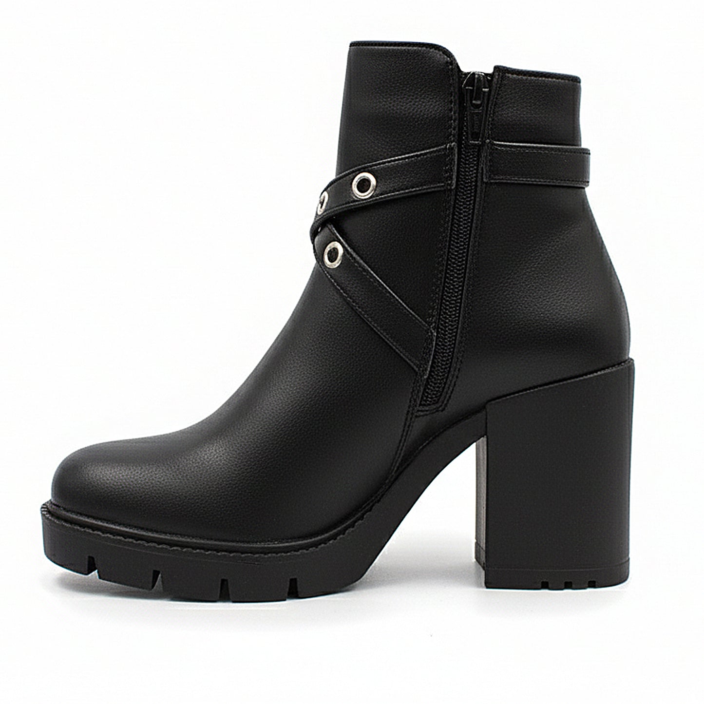 Bota para dama con arnes decorativo - Been class 19693