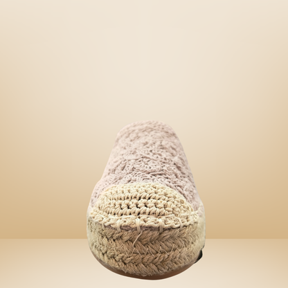 Alpargata latte con detalles bordados- Via urbana-250728-9