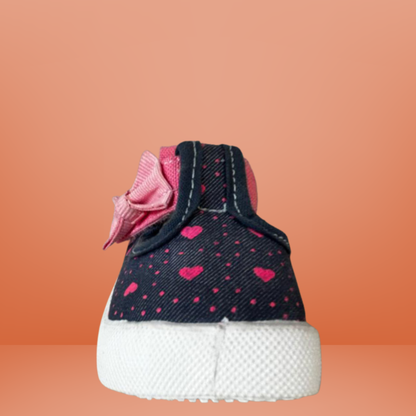 Tenis para niña Bubble Gummers con detalles de corazón- Dolly