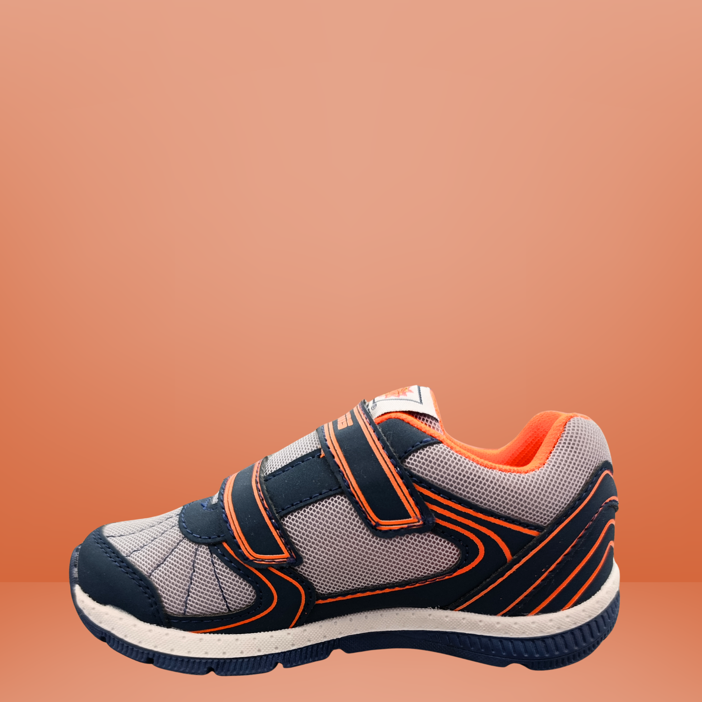 Tenis para niño naranja sintético -Suns-803