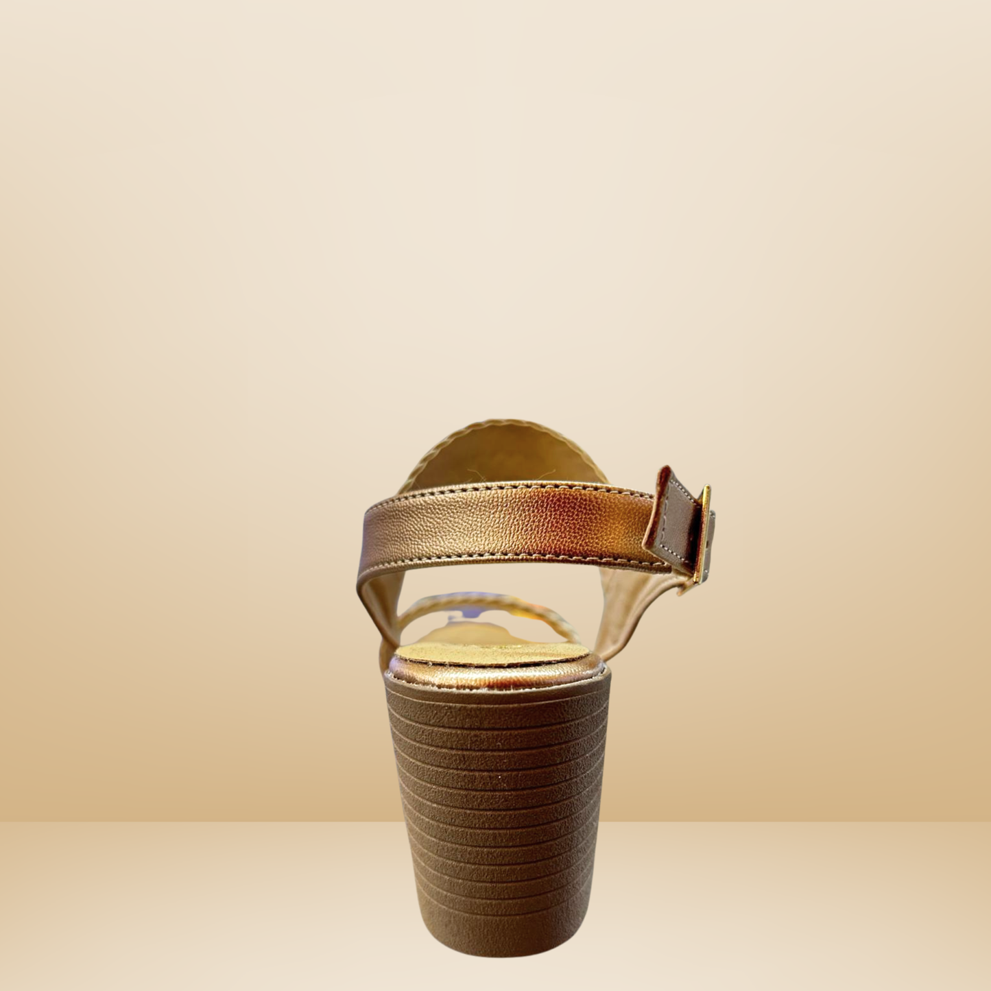 Sandalia para dama Paulie -Oro rosado-2709