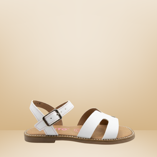 Sandalia casual vavito- blanco-390008