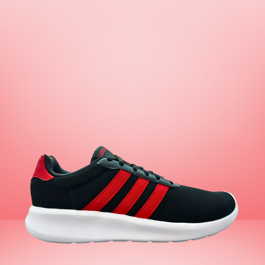 Tenis deportivos adidas negro con rojo - HP6095