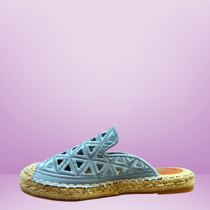 Alpargata mule azul -urbana -5911014