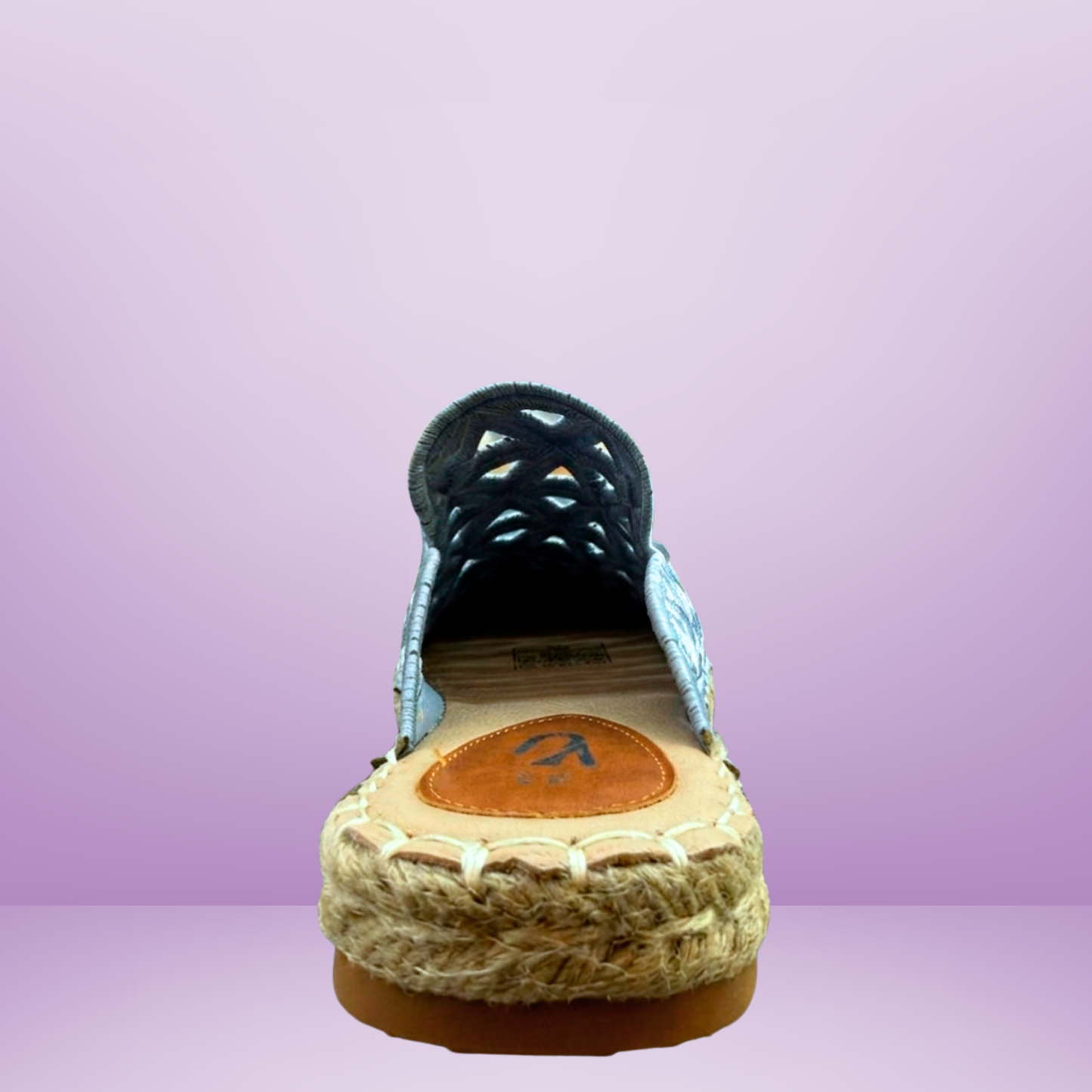 Alpargata mule azul -urbana -5911014