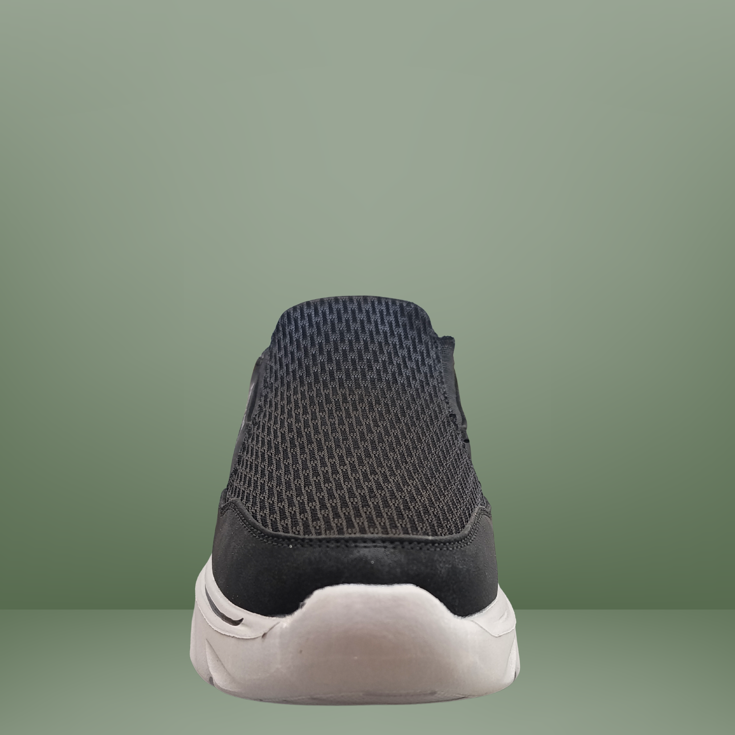 Tenis casual para caballero tipo slip on been class-Negro-2672