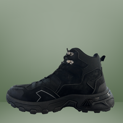 Bota casual para caballero via urbana- Negro-PSM31028