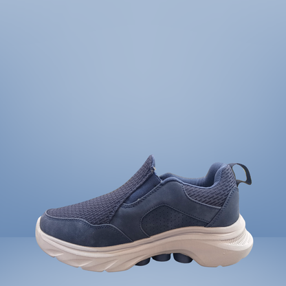 Tenis casual para caballero tipo slip on been class-Negro-2672