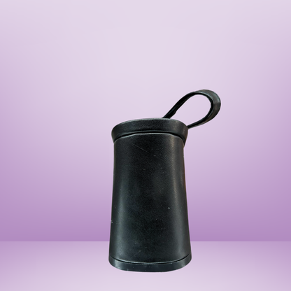 Slingback latte con tacón robusto- Beenclass-20149