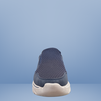Tenis casual para caballero tipo slip on been class-Negro-2672