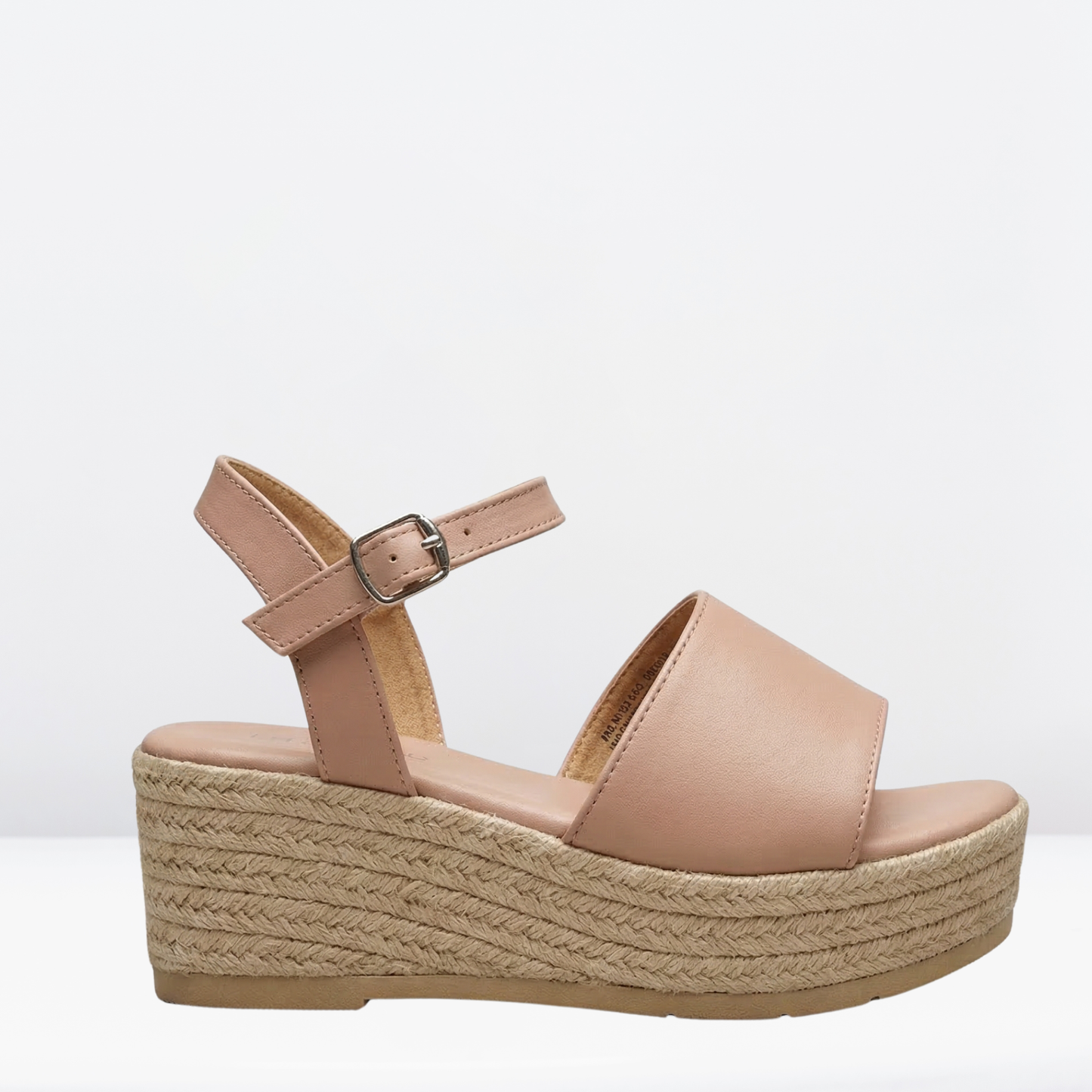 Sandalia con plataforma fredels -Nude-8232