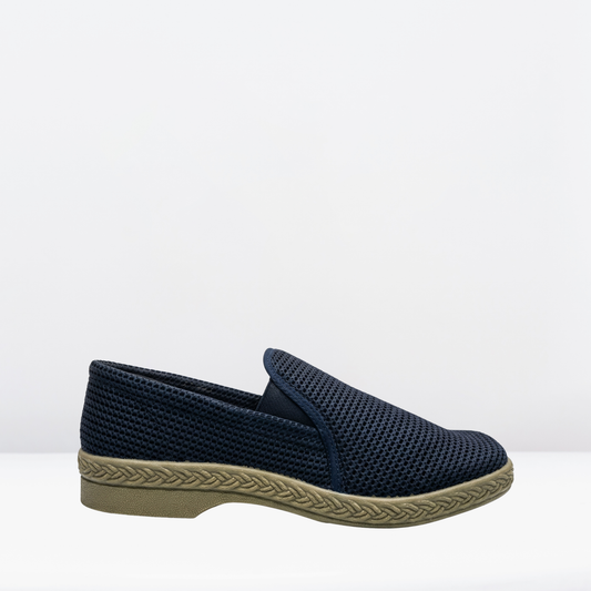 Alpargata para caballero azul marino -settia fresco