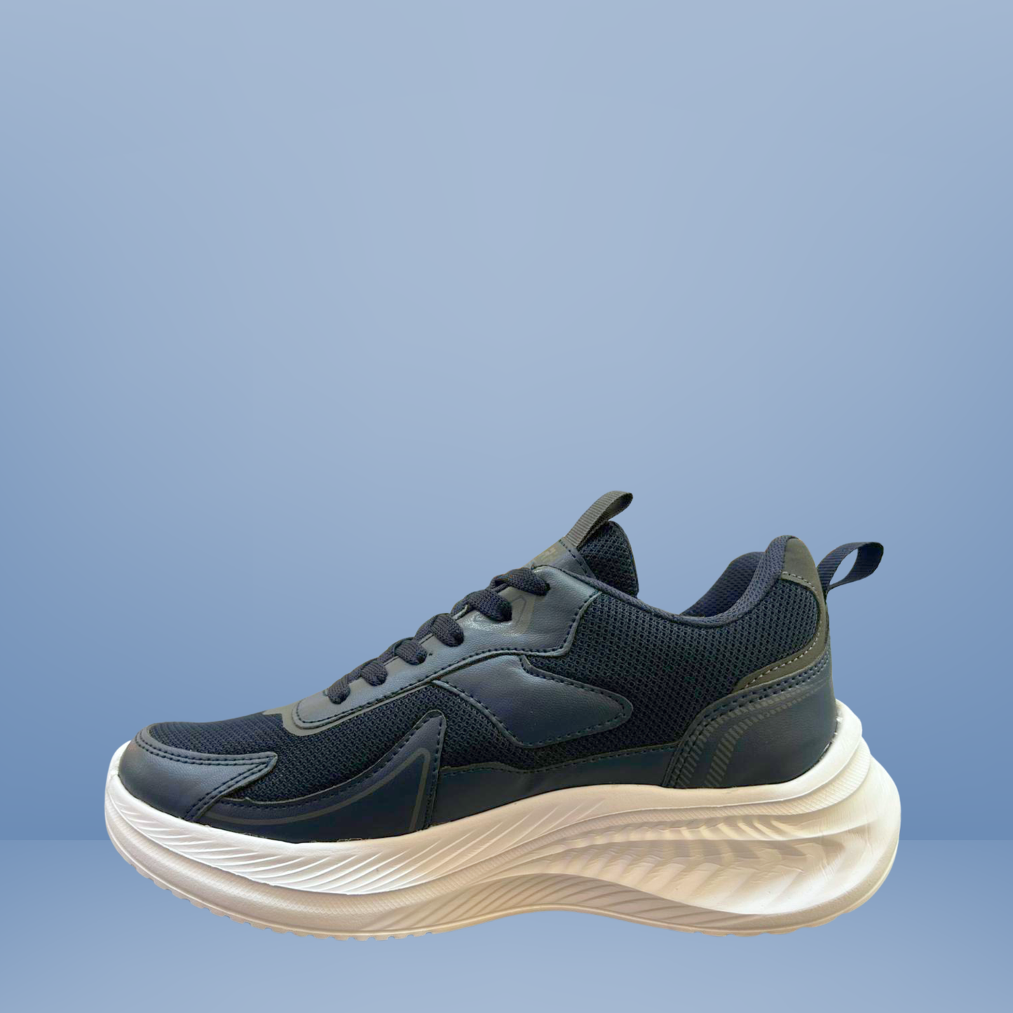 Tenis casual para caballero azul marino-Caramel 054