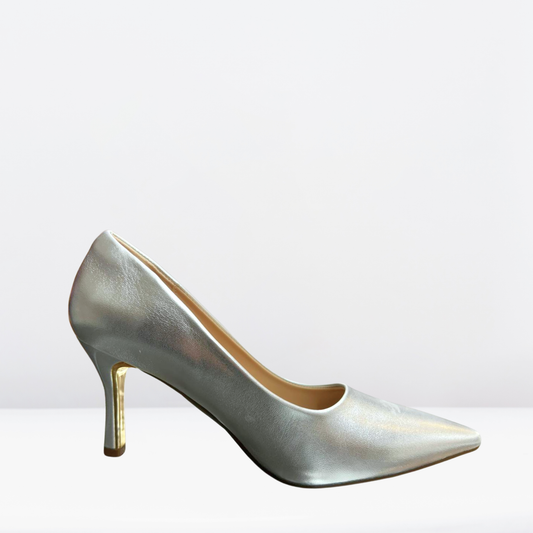 Zapatilla Been class Metálica plata-20154