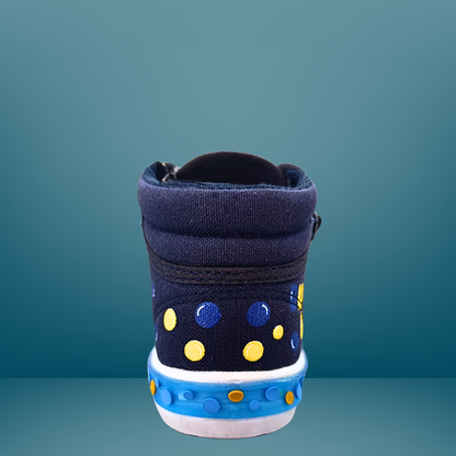 Tenis para niño Bubble Gummers - Roque rey -MARINO