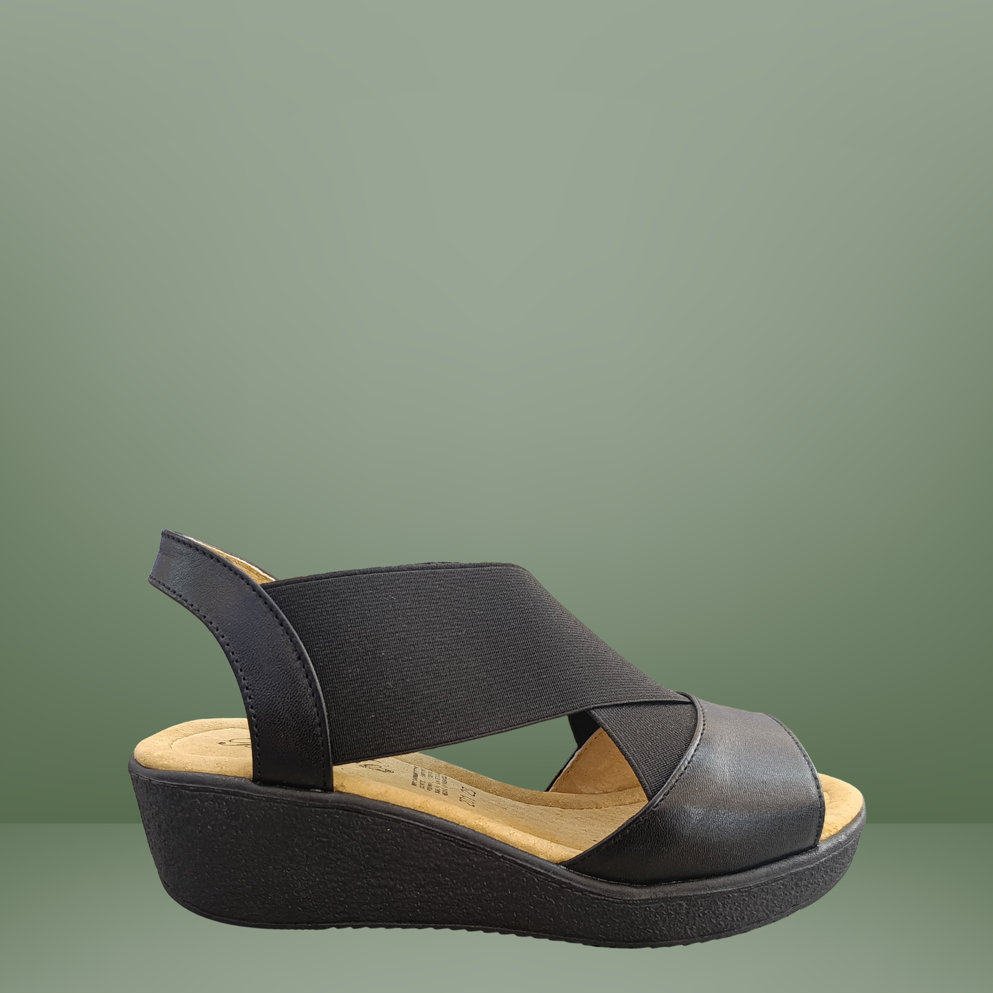 Sandalia Bonatto con plataforma- coñac-201