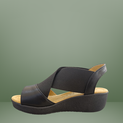 Sandalia Bonatto con plataforma- coñac-201