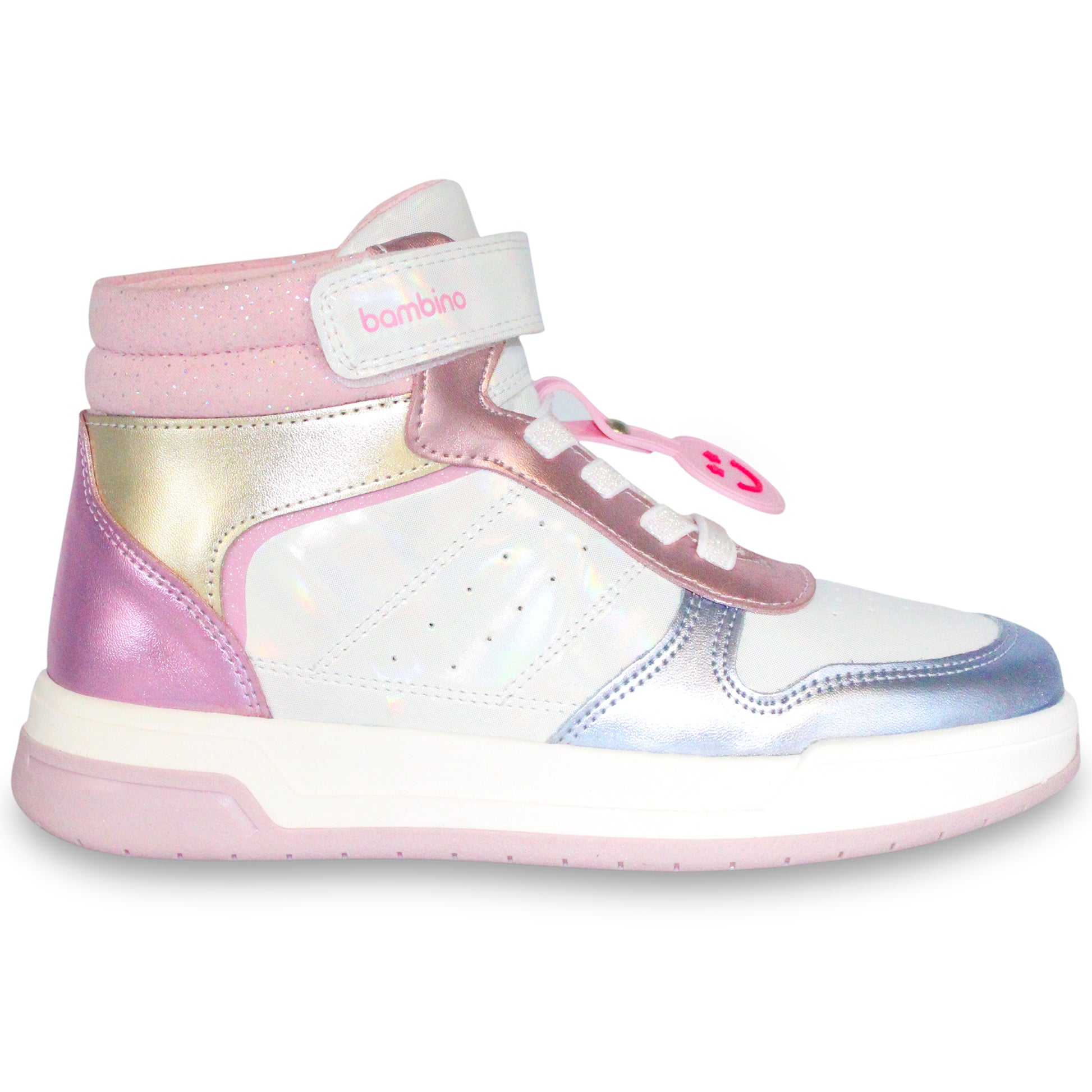 Tenis de niña tipo botín multicolor Bambino-BM3202 – Zapaterías Karele