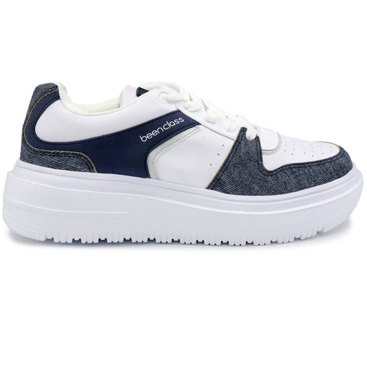 Tenis Been class para dama color blanco - 19225