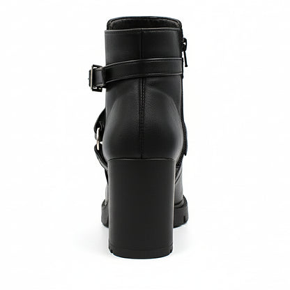 Bota para dama con arnes decorativo - Been class 19693