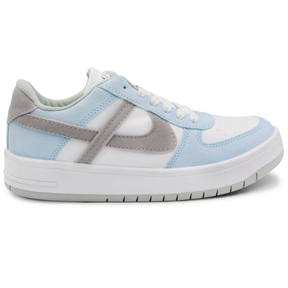 Tenis para caballero Panam azul con gris - 010674-0096