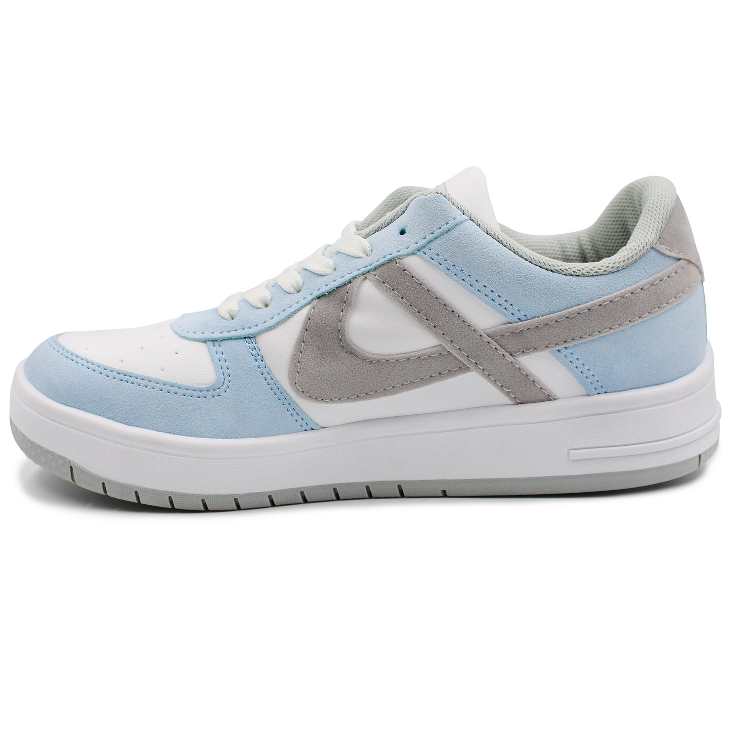 Tenis para caballero Panam azul con gris - 010674-0096