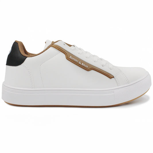 Tenis RUPERT para hombre blanco y negro - GM9001