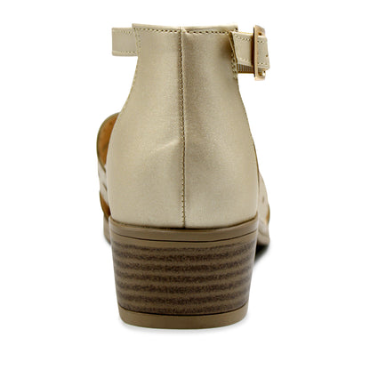 Sandalias TROPICANA para  niña y dama color oro - 340010