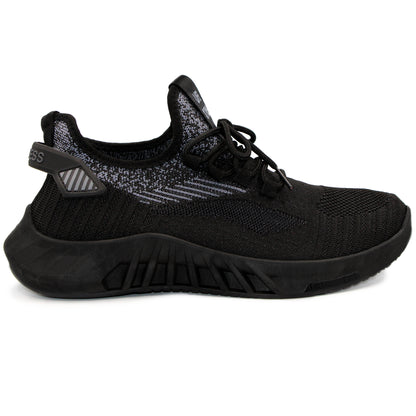 Tenis via URBANA para caballero color negro -H7212201