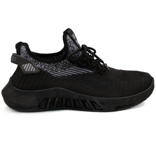 Tenis via URBANA para caballero color negro -H7212201