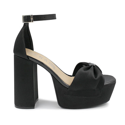 Tacones Zena beige para dama- 1213