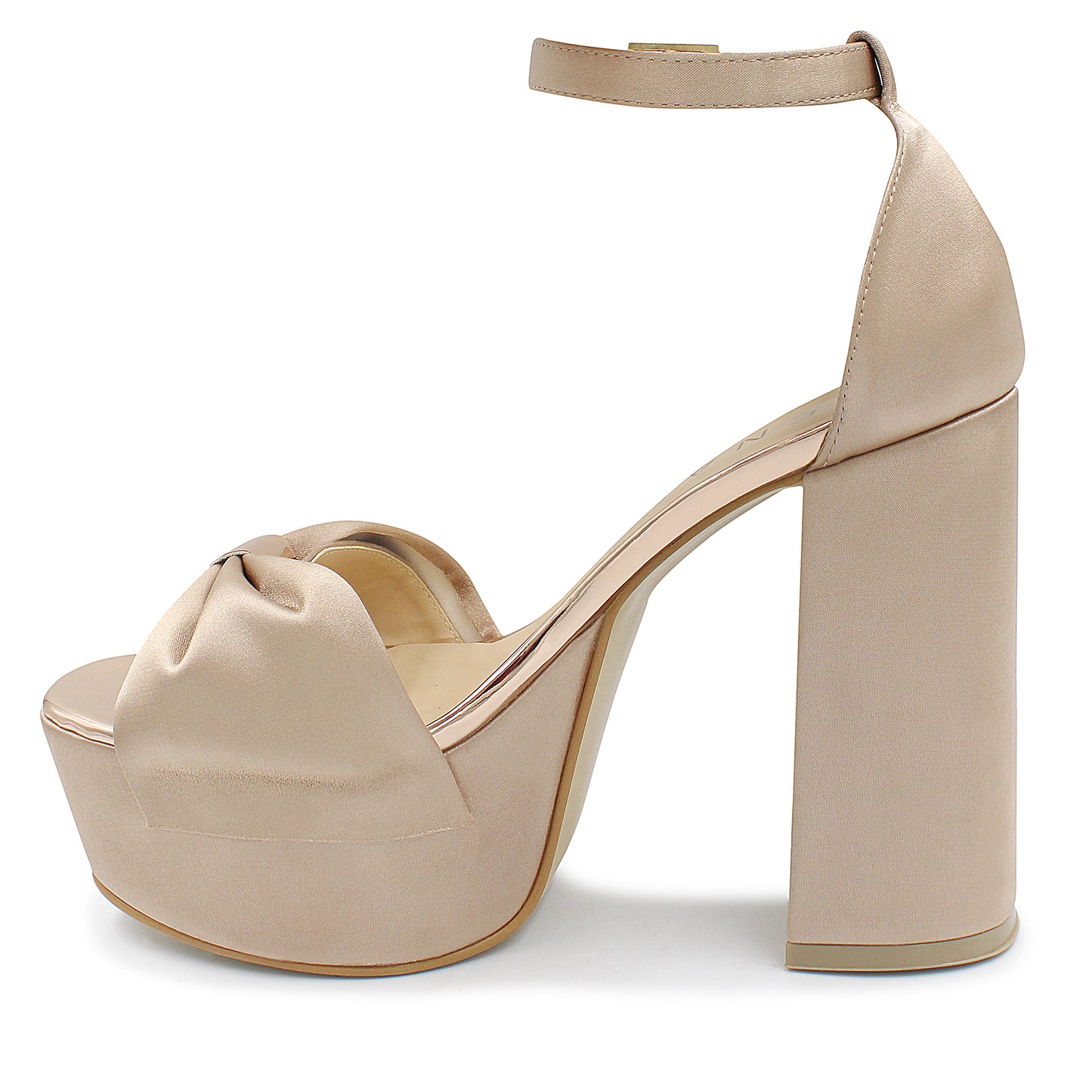 Tacones Zena beige para dama- 1213